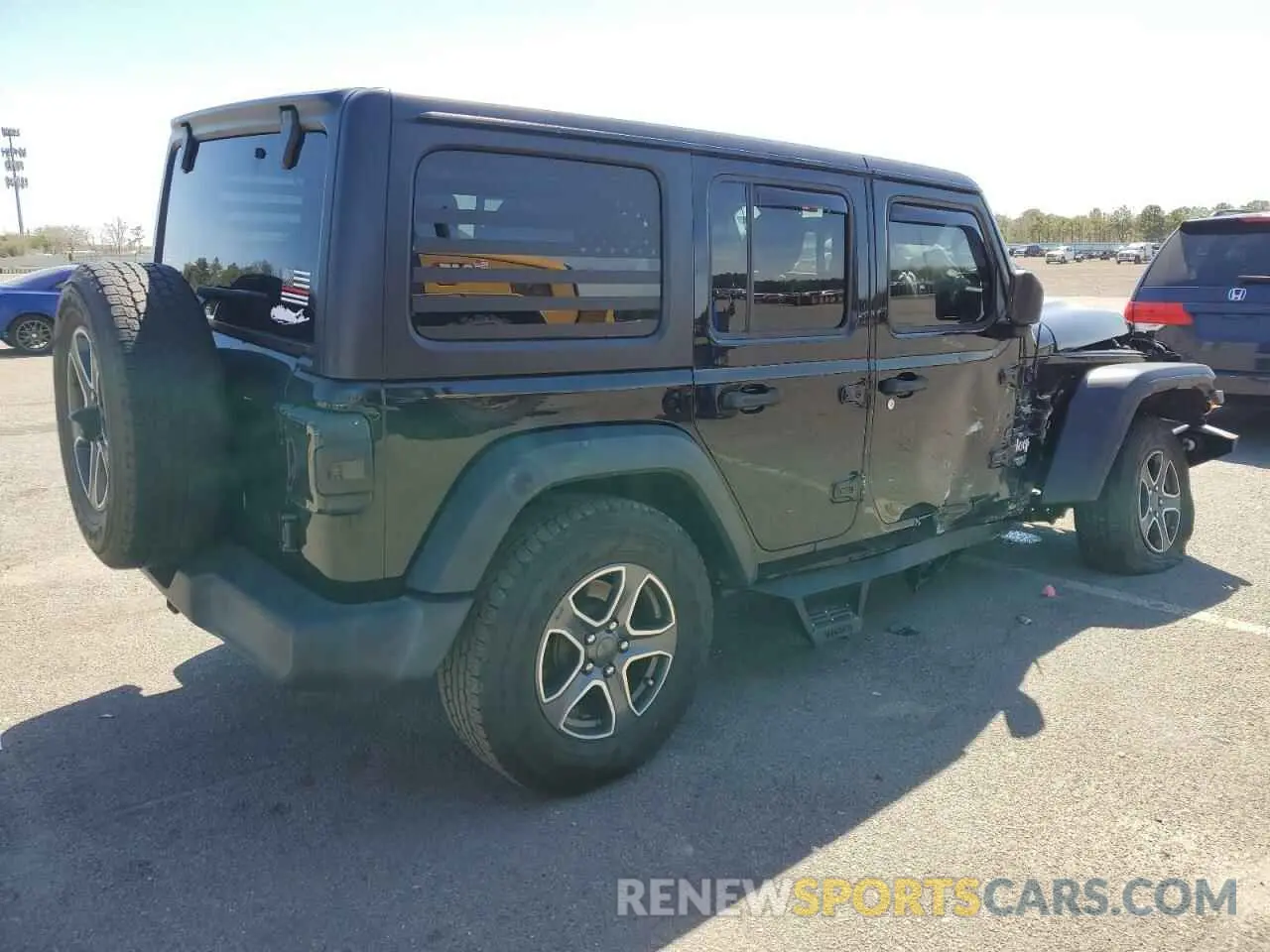 3 Фотография поврежденного автомобиля 1C4HJXDN9LW164413 JEEP WRANGLER 2020