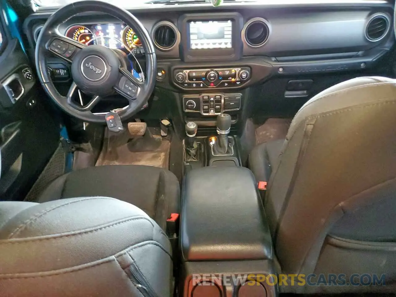 8 Photograph of a damaged car 1C4HJXDN9LW212590 JEEP WRANGLER 2020