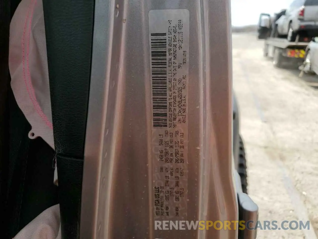 12 Фотография поврежденного автомобиля 1C4HJXDN9LW220365 JEEP WRANGLER 2020