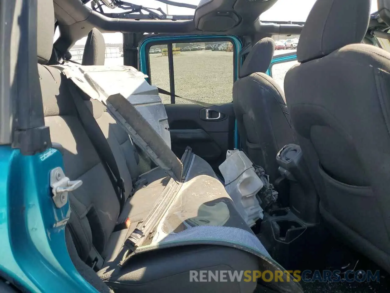 10 Photograph of a damaged car 1C4HJXDN9LW232595 JEEP WRANGLER 2020