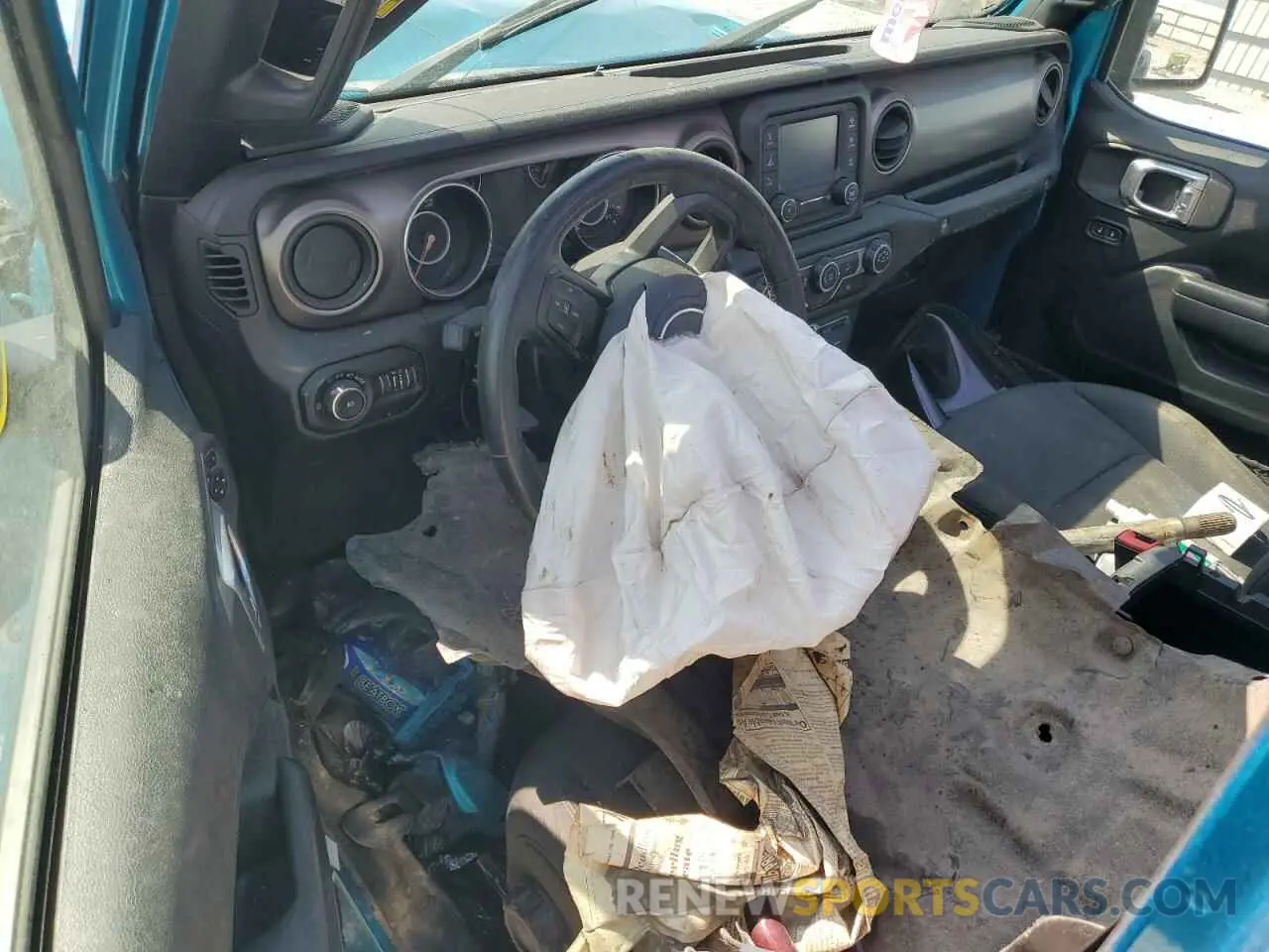 8 Photograph of a damaged car 1C4HJXDN9LW232595 JEEP WRANGLER 2020