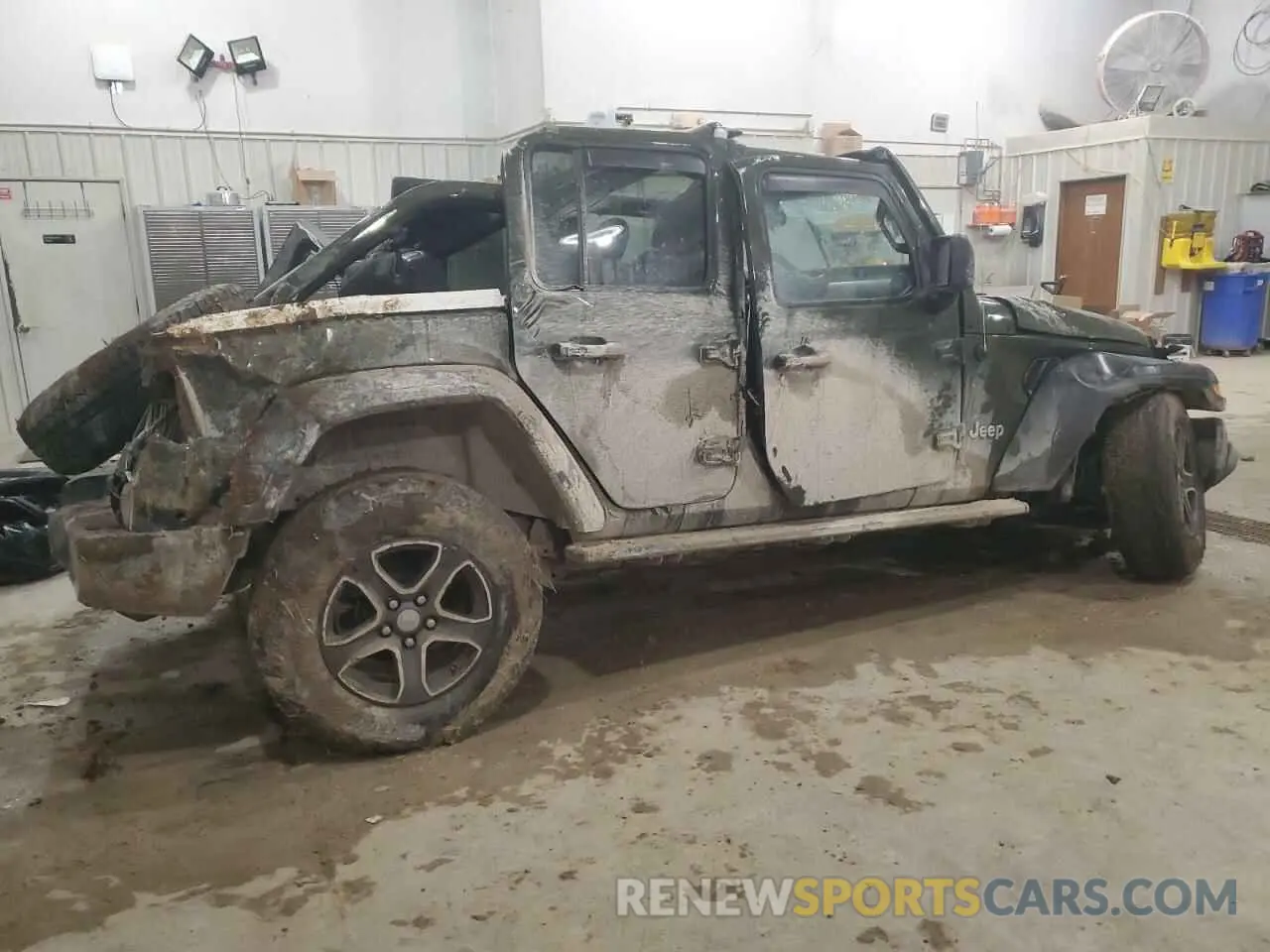 3 Photograph of a damaged car 1C4HJXDNXLW348906 JEEP WRANGLER 2020