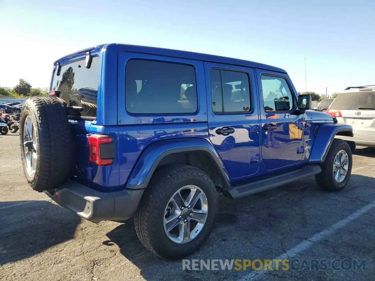 3 Фотография поврежденного автомобиля 1C4HJXEG1LW233952 JEEP WRANGLER 2020