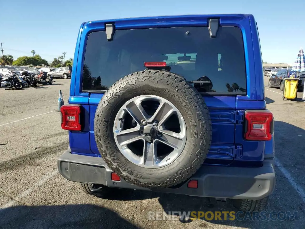 6 Фотография поврежденного автомобиля 1C4HJXEG1LW233952 JEEP WRANGLER 2020