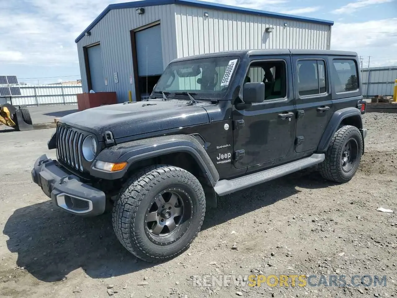 1 Photograph of a damaged car 1C4HJXEG3LW145470 JEEP WRANGLER 2020
