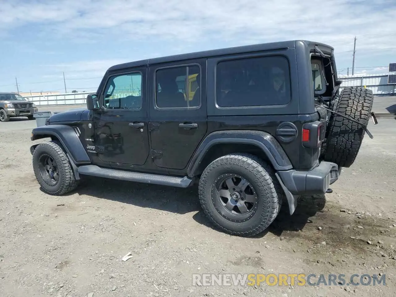 2 Photograph of a damaged car 1C4HJXEG3LW145470 JEEP WRANGLER 2020