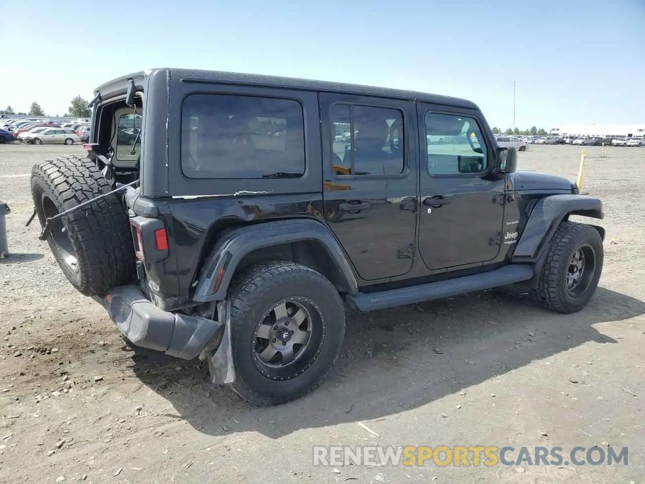 3 Photograph of a damaged car 1C4HJXEG3LW145470 JEEP WRANGLER 2020