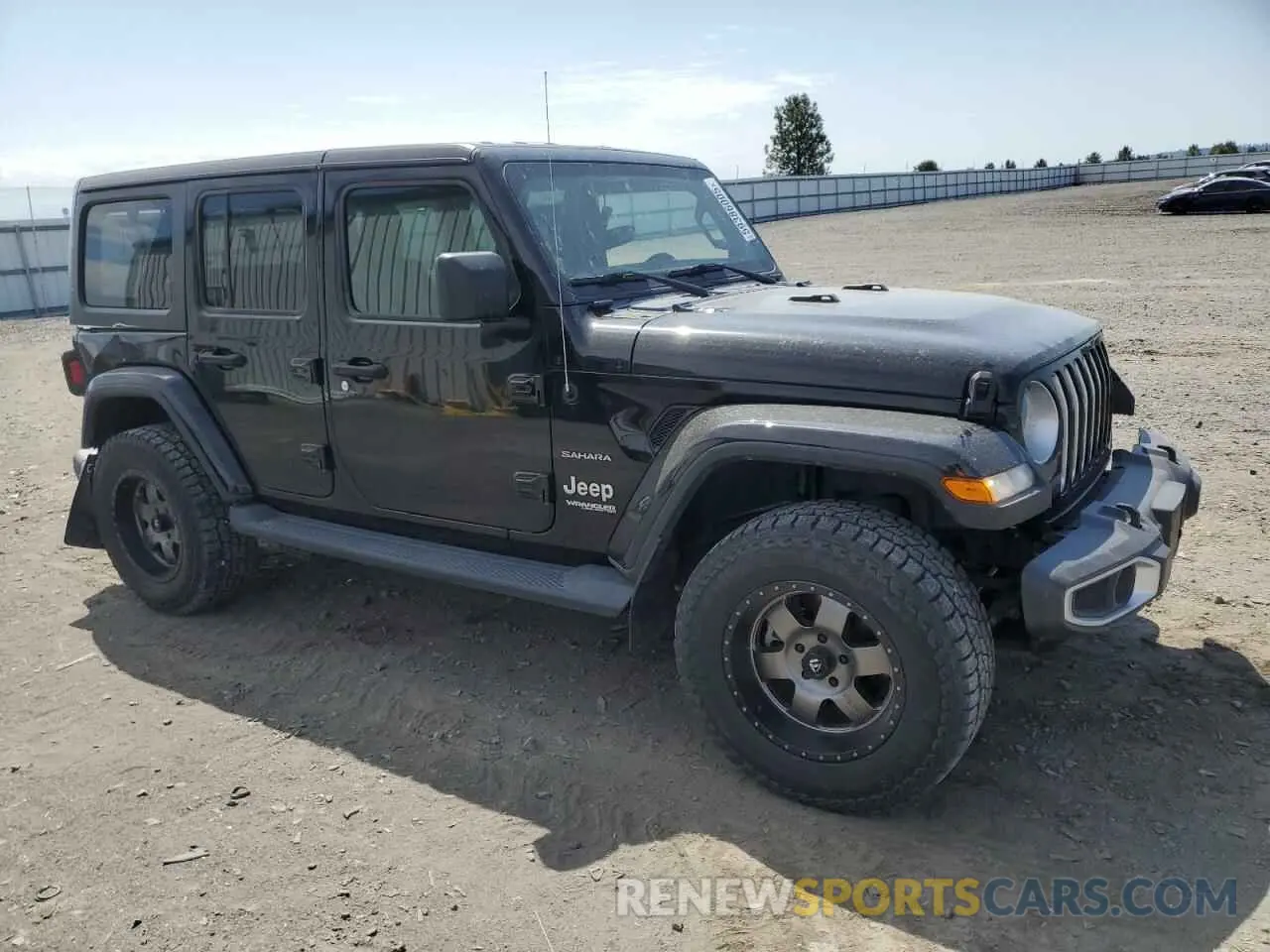 4 Photograph of a damaged car 1C4HJXEG3LW145470 JEEP WRANGLER 2020