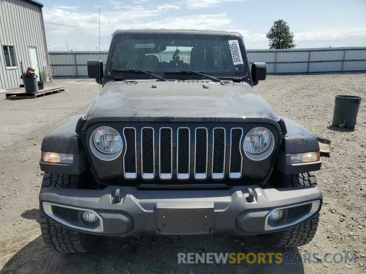5 Photograph of a damaged car 1C4HJXEG3LW145470 JEEP WRANGLER 2020