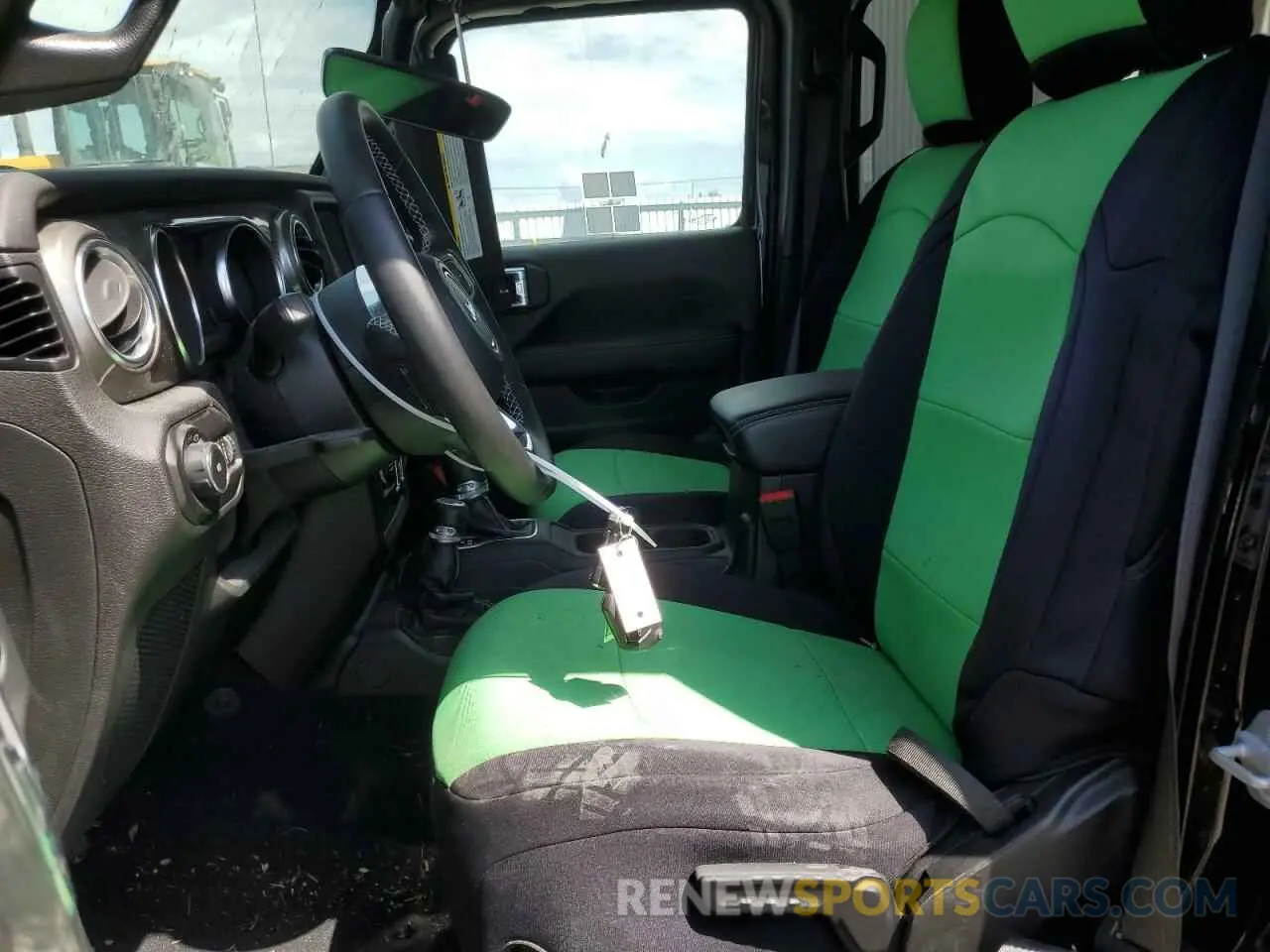 7 Photograph of a damaged car 1C4HJXEG3LW145470 JEEP WRANGLER 2020