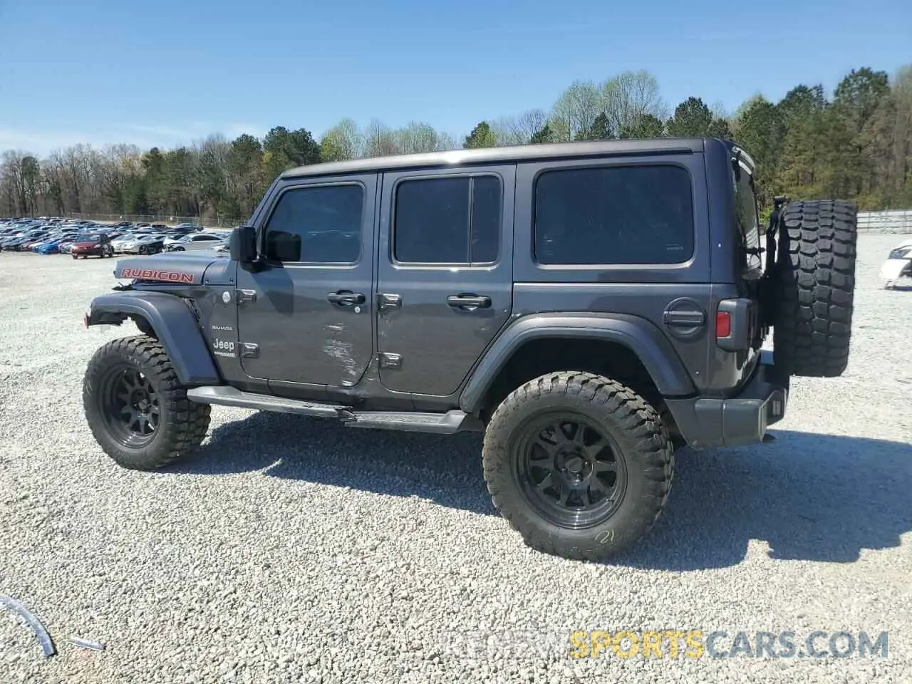 2 Photograph of a damaged car 1C4HJXEG7LW174681 JEEP WRANGLER 2020
