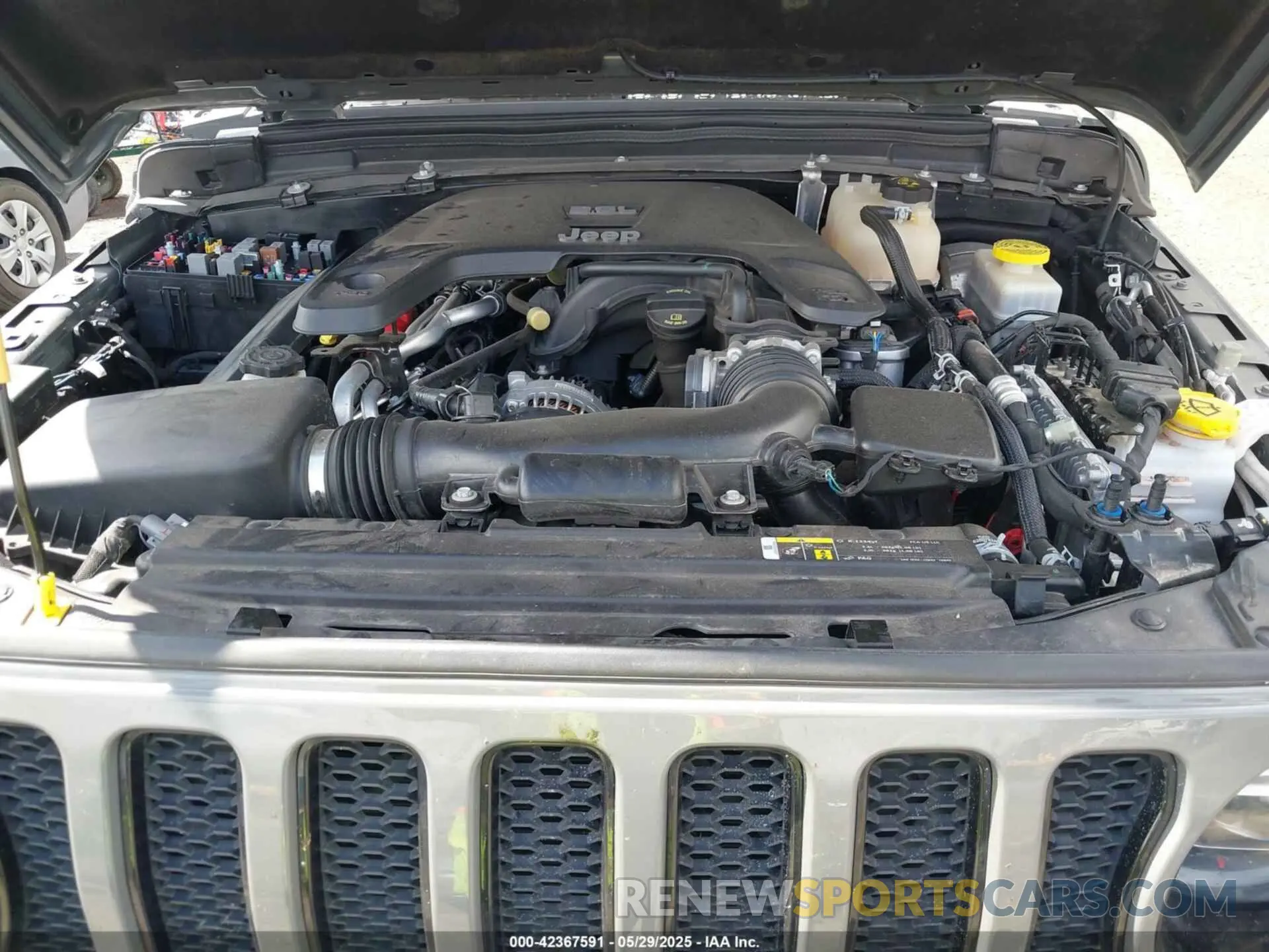10 Photograph of a damaged car 1C4HJXEG8LW112903 JEEP WRANGLER 2020