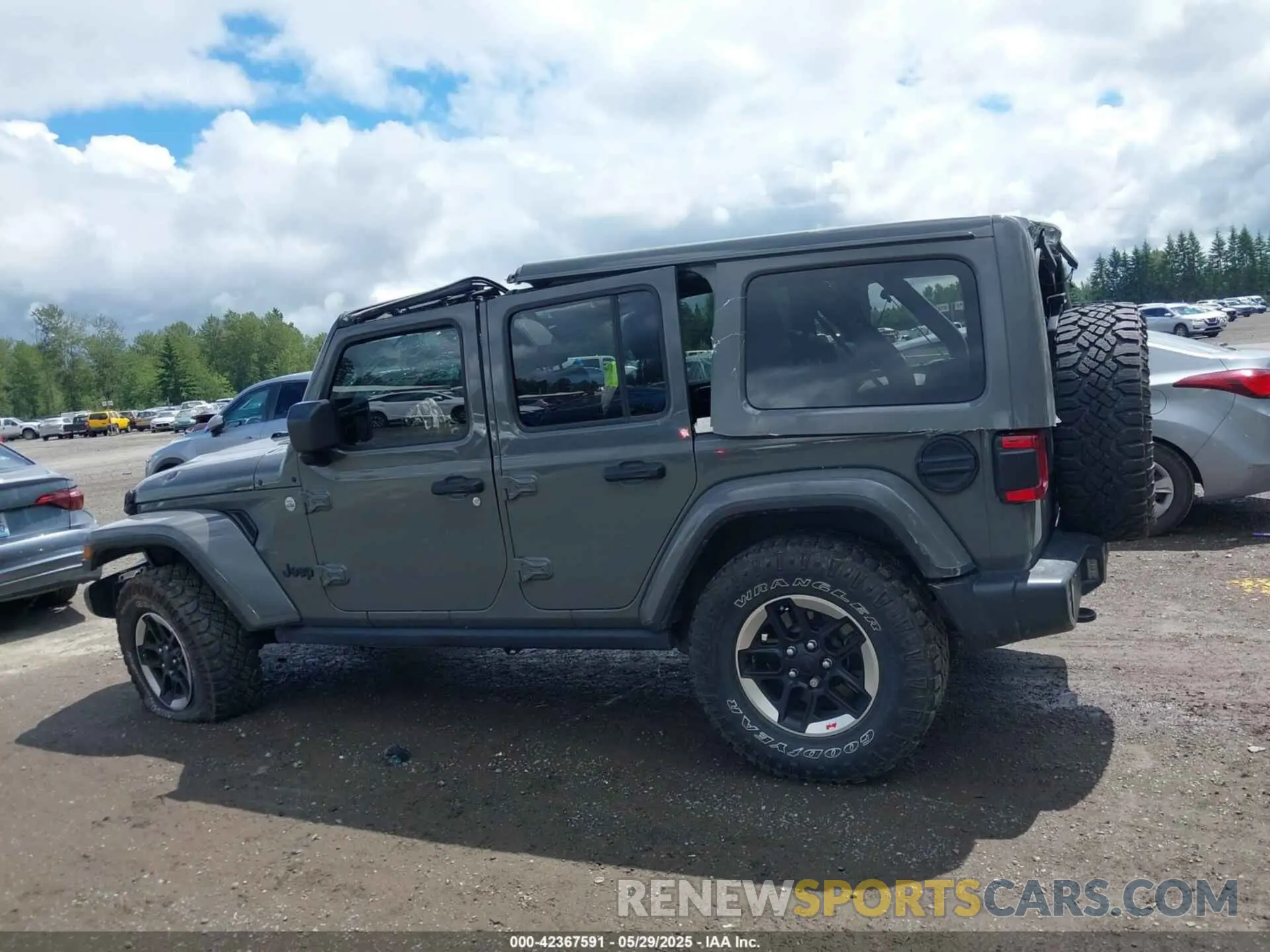 14 Photograph of a damaged car 1C4HJXEG8LW112903 JEEP WRANGLER 2020