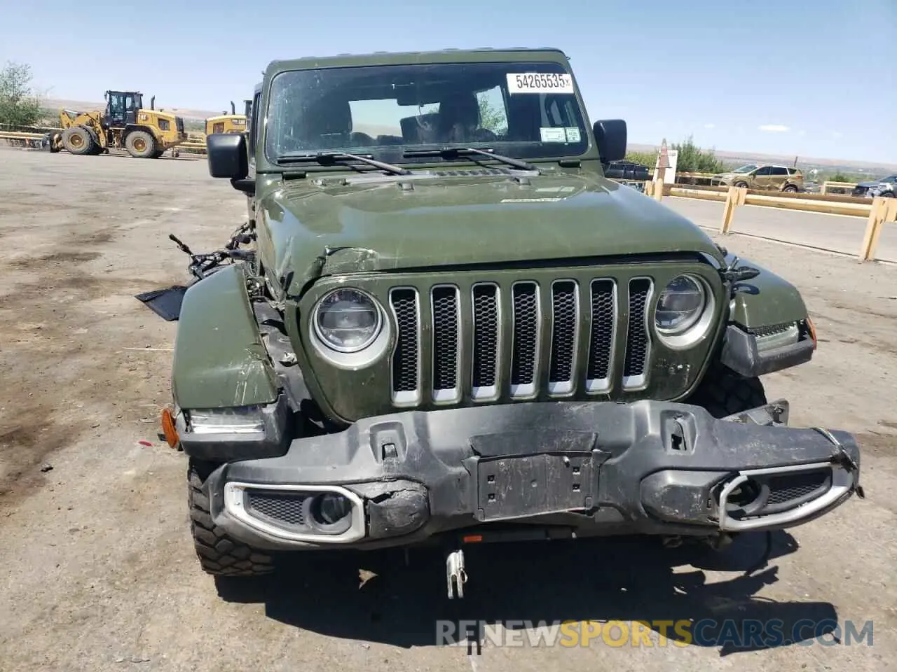 5 Photograph of a damaged car 1C4HJXEG9LW311913 JEEP WRANGLER 2020
