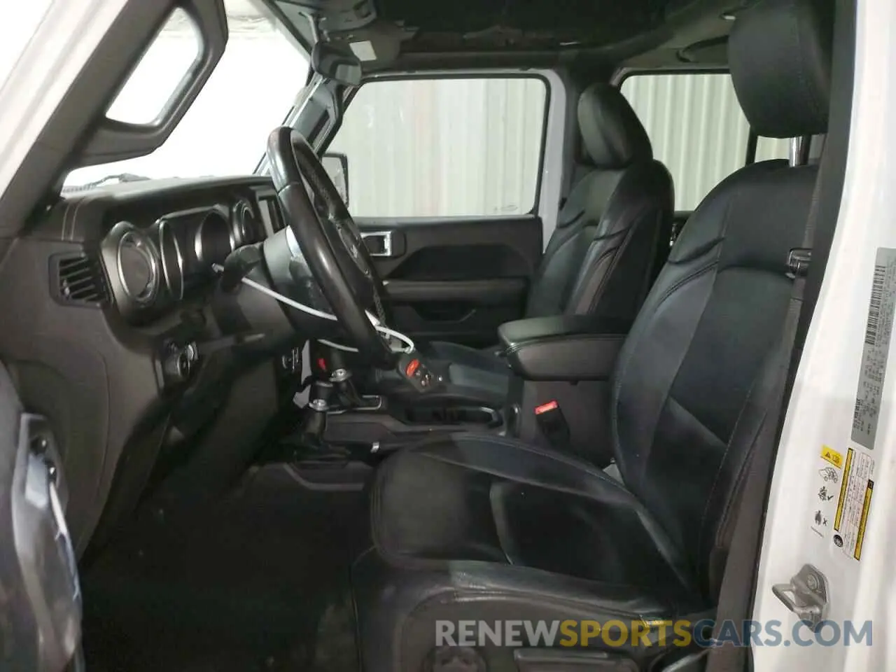 7 Photograph of a damaged car 1C4HJXEGXLW147507 JEEP WRANGLER 2020