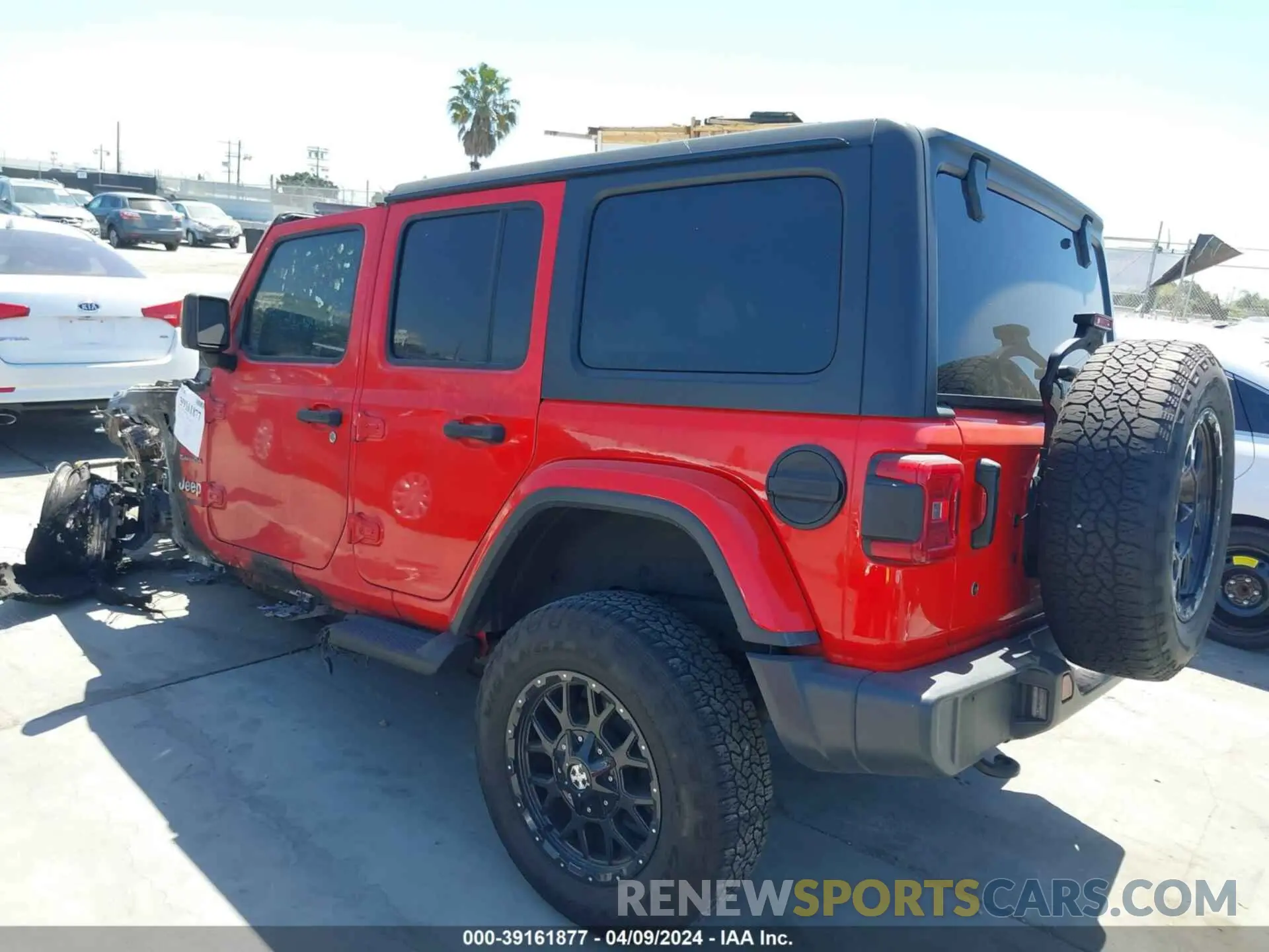 3 Фотография поврежденного автомобиля 1C4HJXEGXLW224506 JEEP WRANGLER 2020