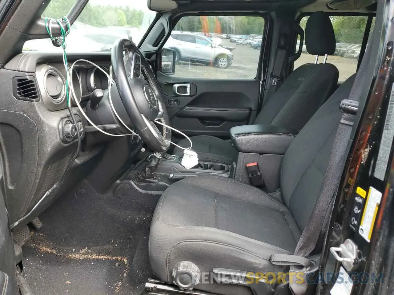 7 Photograph of a damaged car 1C4HJXEN0LW213643 JEEP WRANGLER 2020