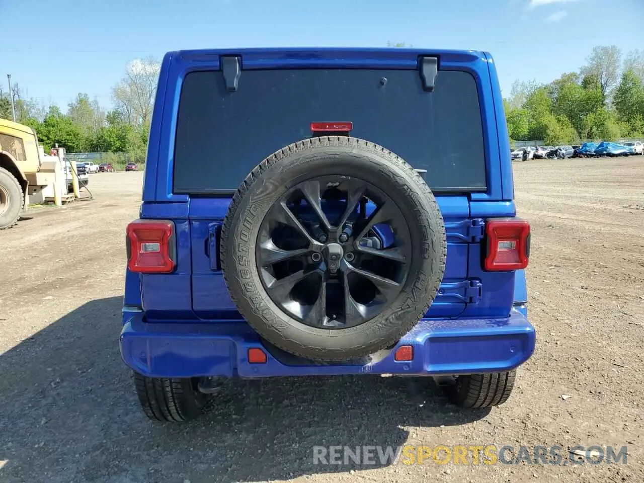 6 Photograph of a damaged car 1C4HJXEN0LW318599 JEEP WRANGLER 2020