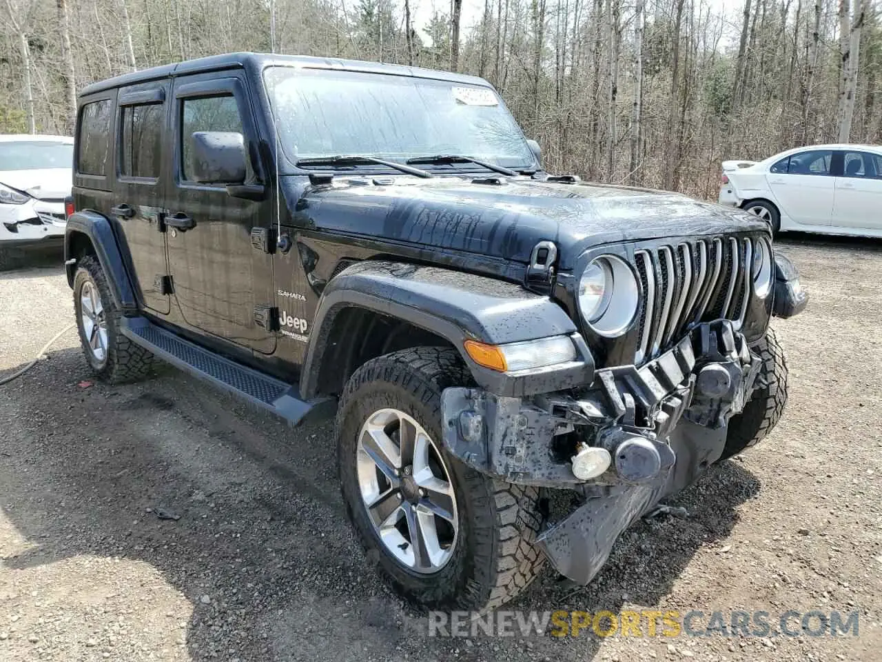 4 Photograph of a damaged car 1C4HJXEN1LW151315 JEEP WRANGLER 2020