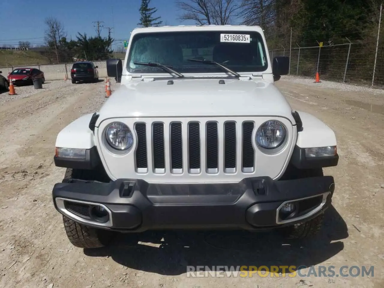 5 Photograph of a damaged car 1C4HJXEN2LW260401 JEEP WRANGLER 2020