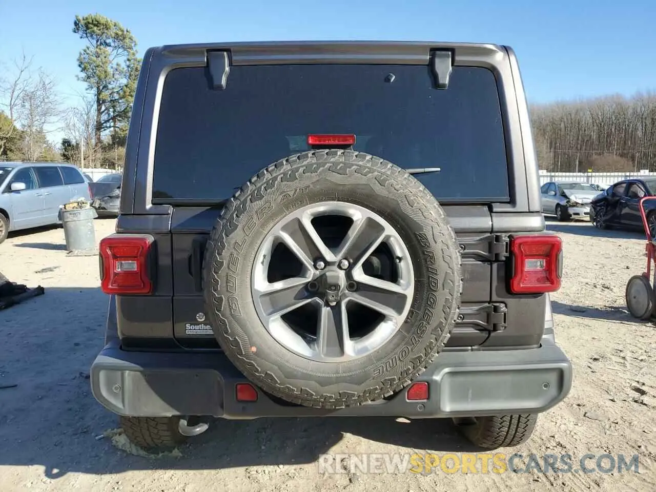 6 Photograph of a damaged car 1C4HJXEN4LW152779 JEEP WRANGLER 2020