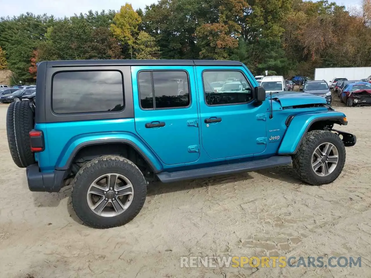 3 Photograph of a damaged car 1C4HJXEN5LW107415 JEEP WRANGLER 2020