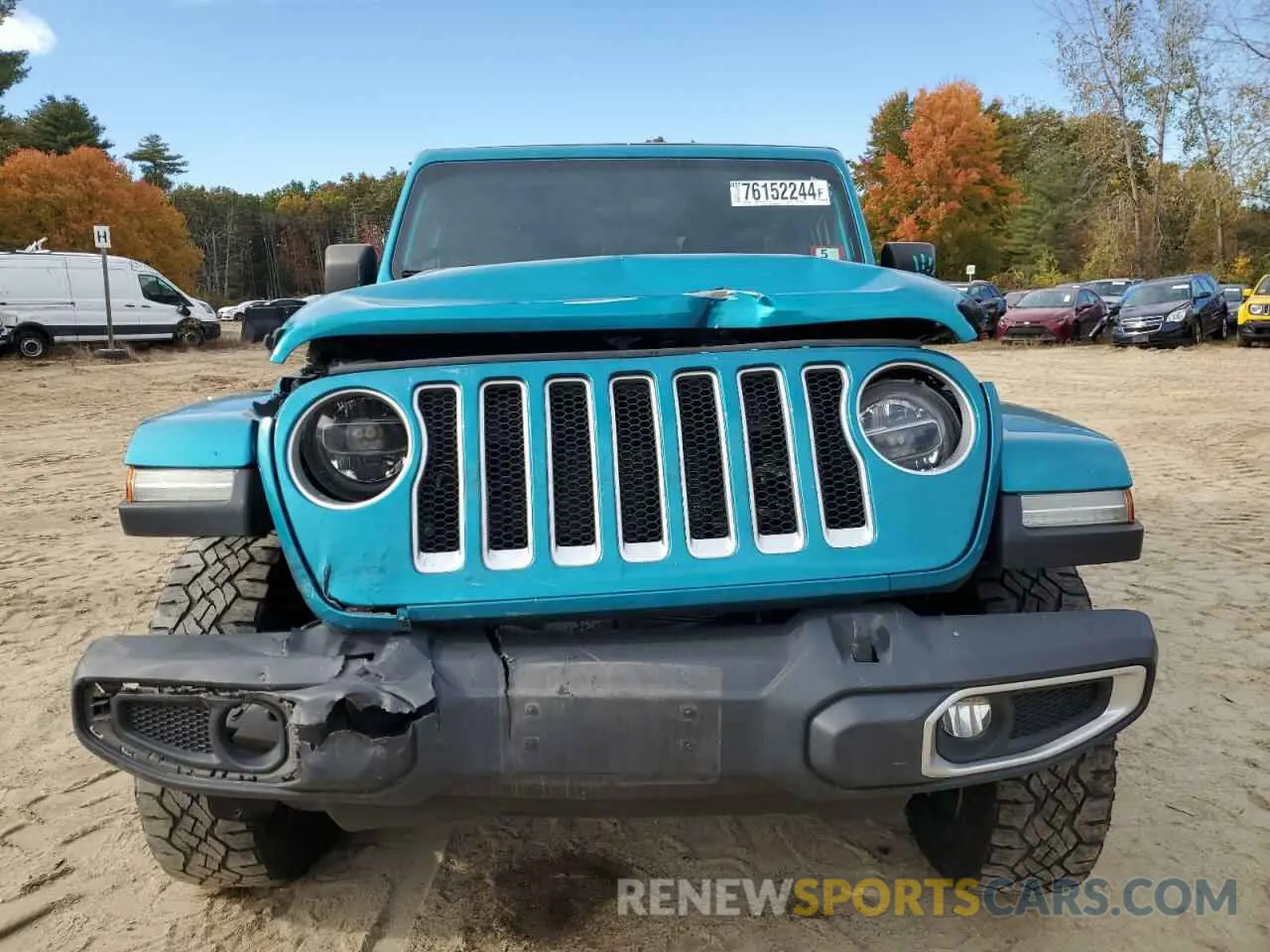 5 Photograph of a damaged car 1C4HJXEN5LW107415 JEEP WRANGLER 2020