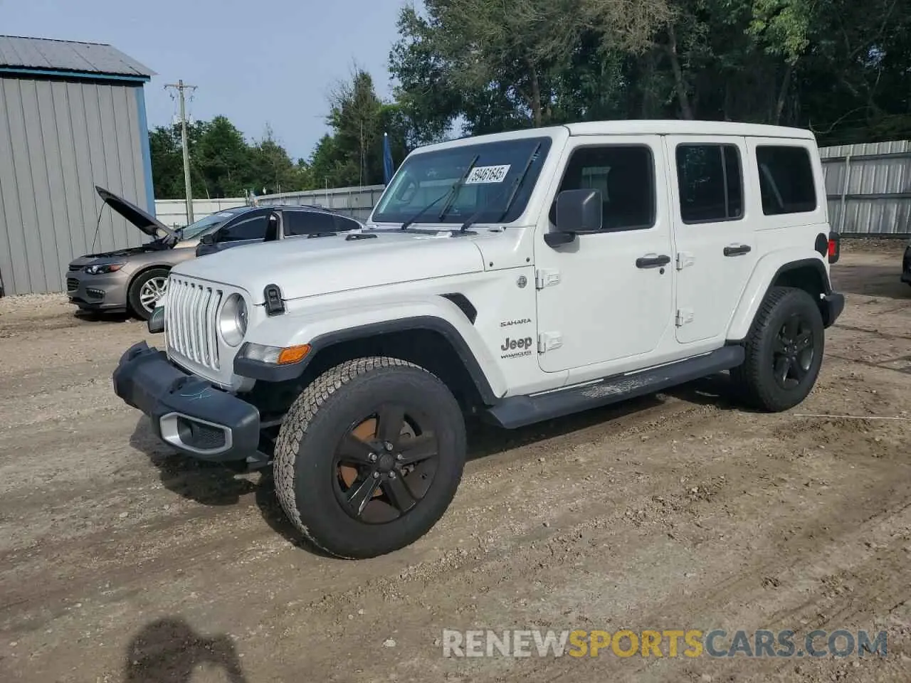 1 Photograph of a damaged car 1C4HJXEN5LW207076 JEEP WRANGLER 2020