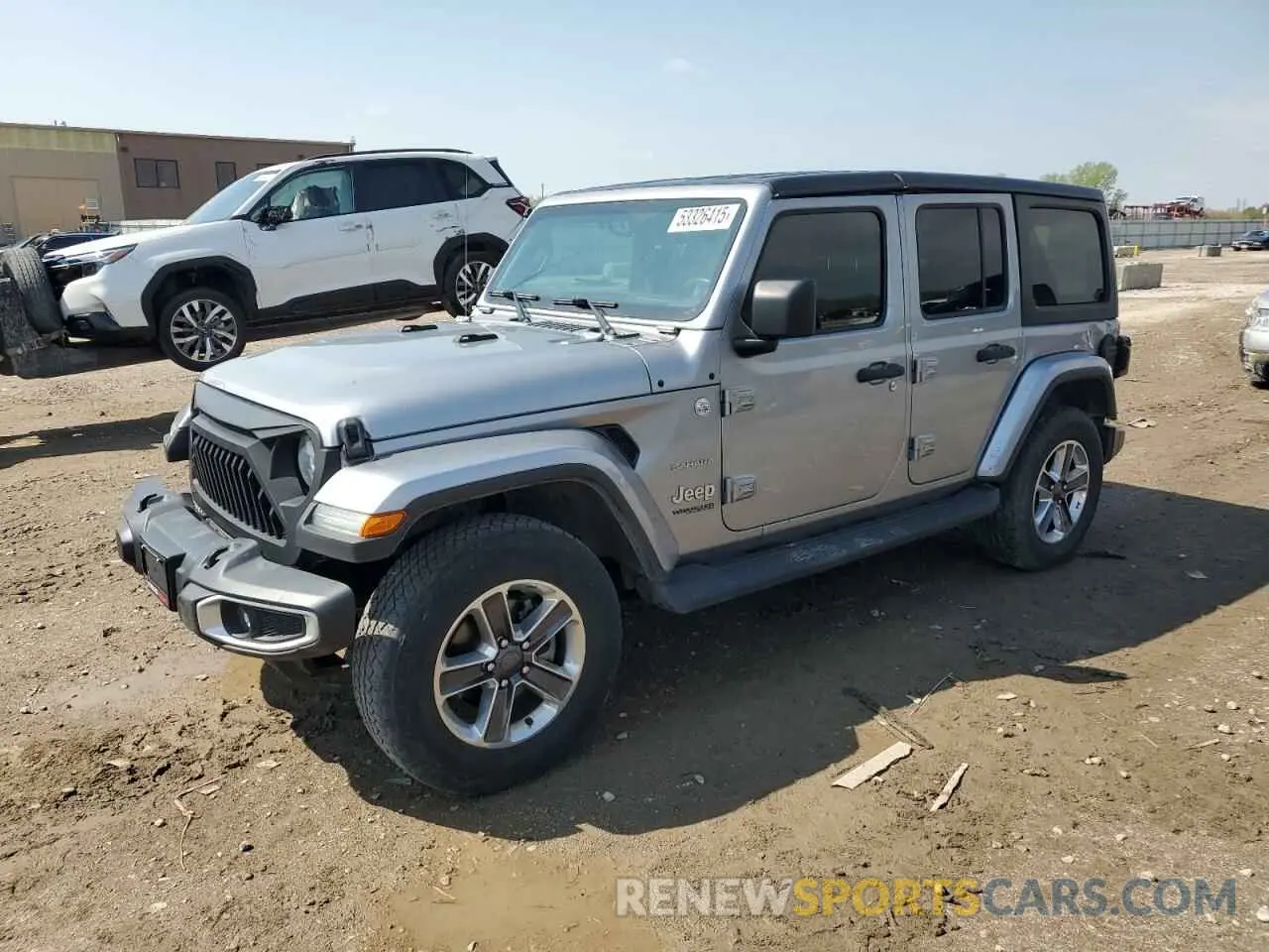 1 Photograph of a damaged car 1C4HJXEN6LW103874 JEEP WRANGLER 2020