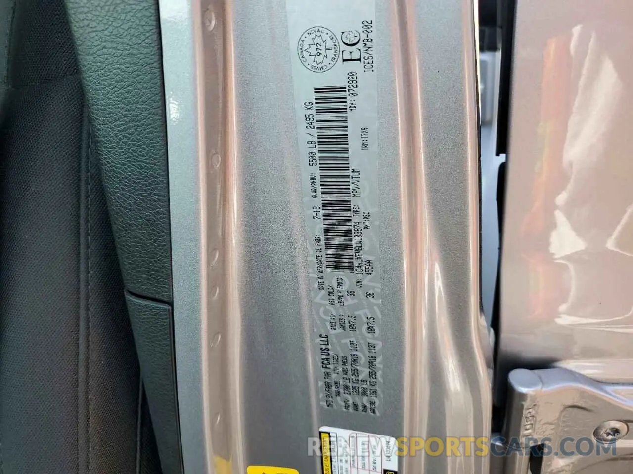 14 Photograph of a damaged car 1C4HJXEN6LW103874 JEEP WRANGLER 2020