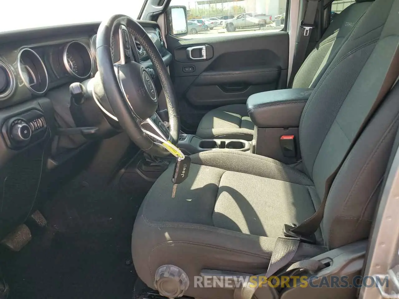 7 Photograph of a damaged car 1C4HJXEN6LW103874 JEEP WRANGLER 2020