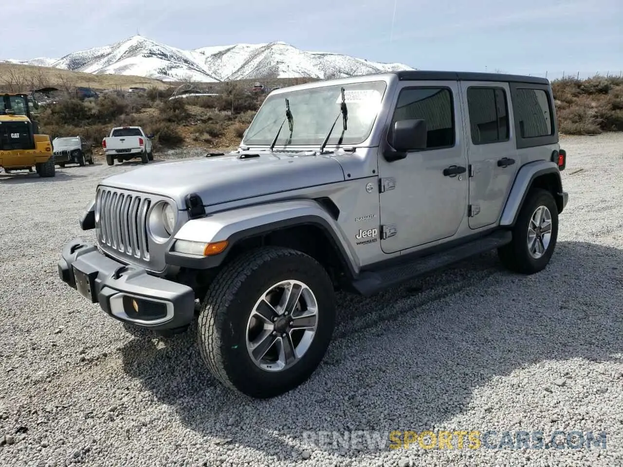1 Photograph of a damaged car 1C4HJXEN6LW213663 JEEP WRANGLER 2020