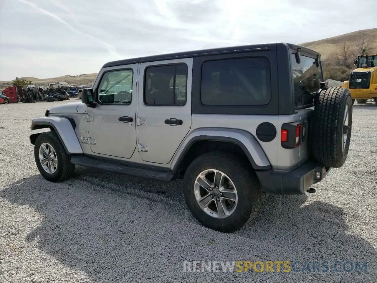 2 Photograph of a damaged car 1C4HJXEN6LW213663 JEEP WRANGLER 2020