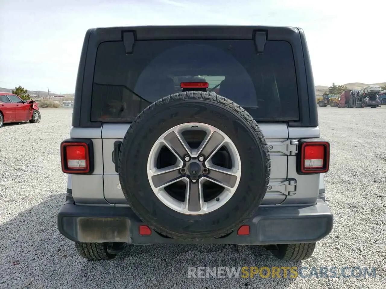 6 Photograph of a damaged car 1C4HJXEN6LW213663 JEEP WRANGLER 2020