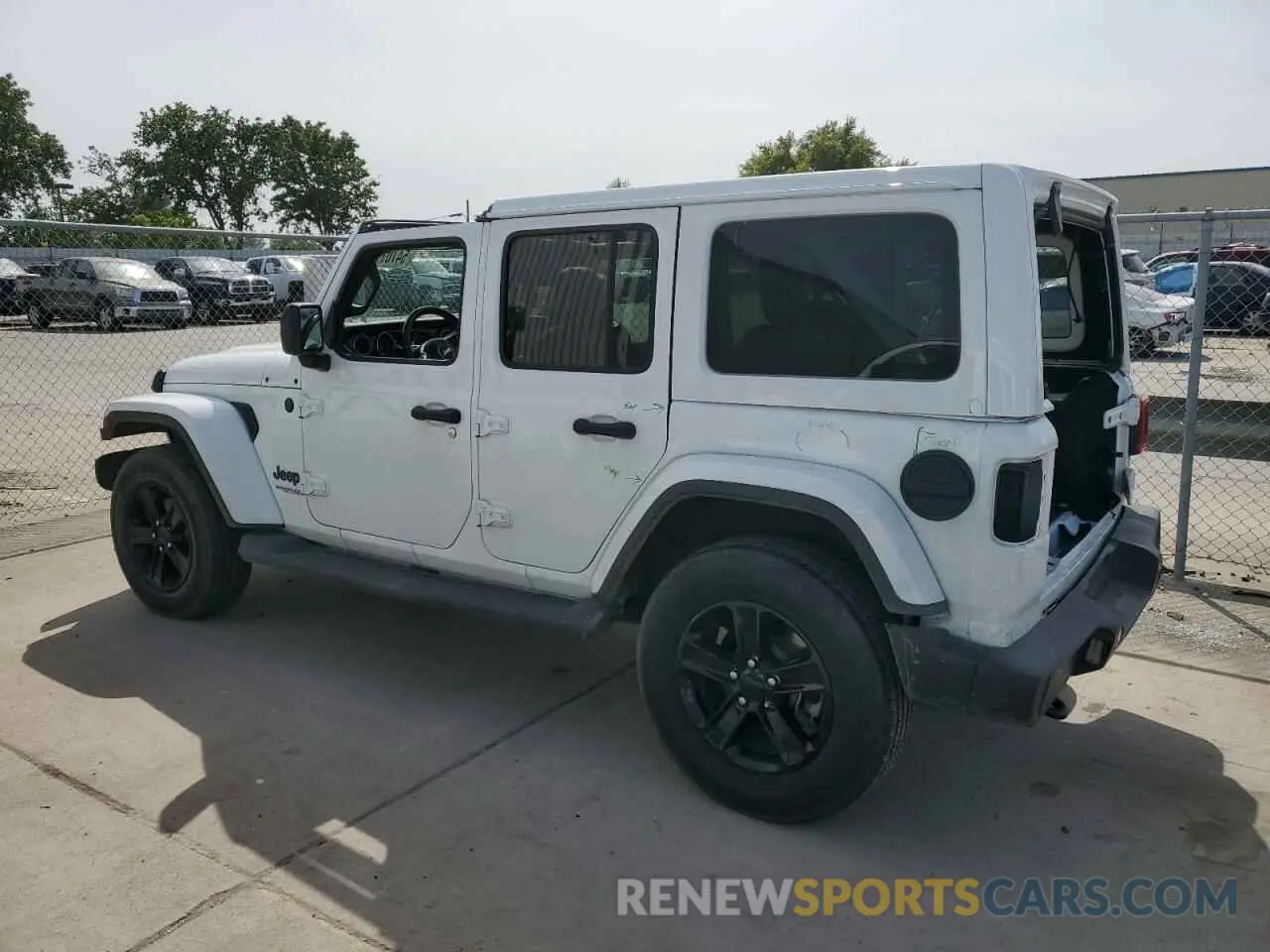 2 Photograph of a damaged car 1C4HJXEN6LW245724 JEEP WRANGLER 2020