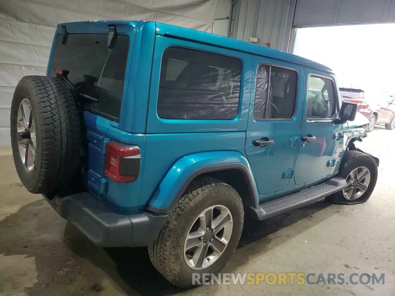 3 Фотография поврежденного автомобиля 1C4HJXEN7LW209377 JEEP WRANGLER 2020