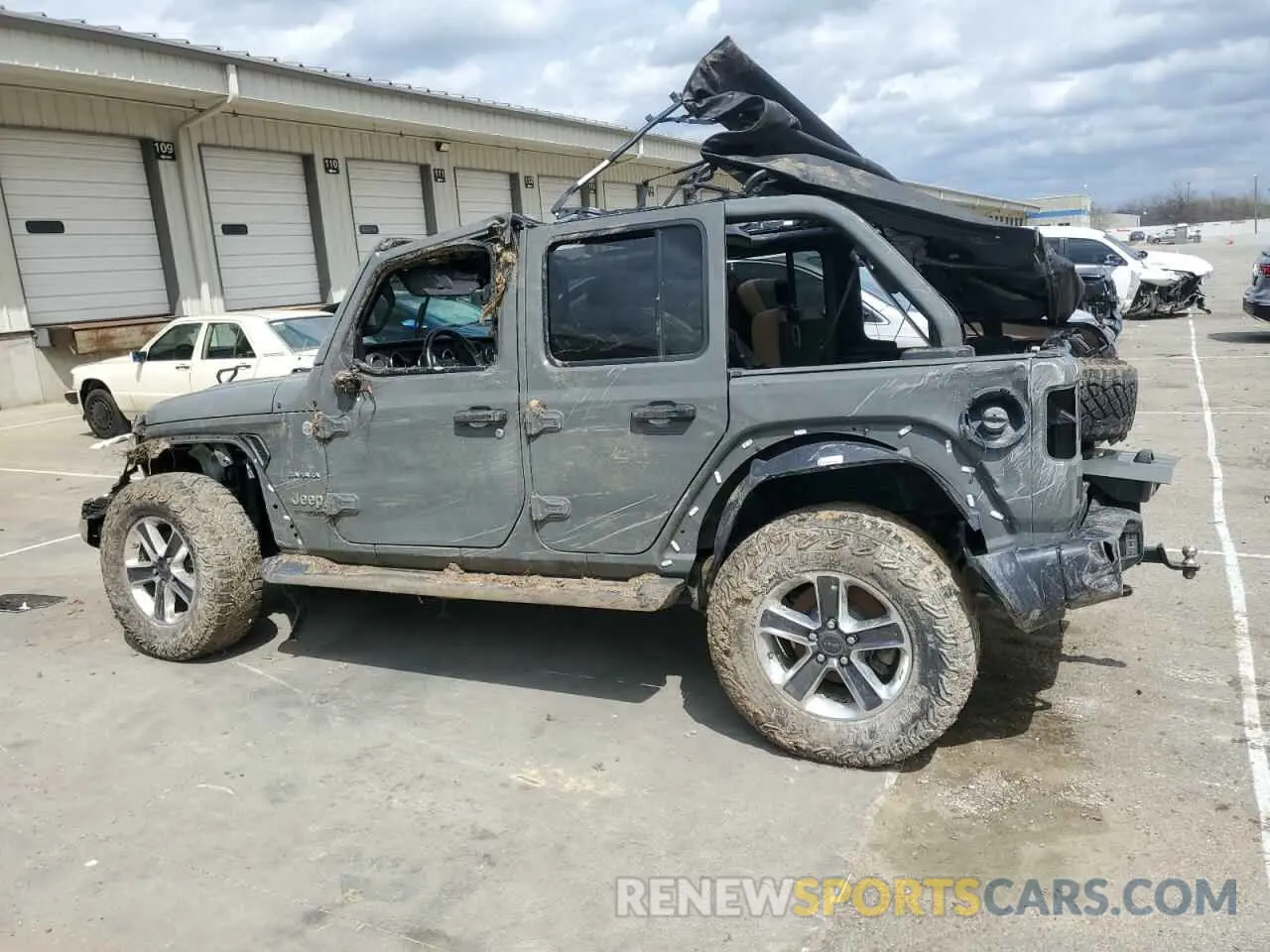 2 Photograph of a damaged car 1C4HJXEN7LW278585 JEEP WRANGLER 2020