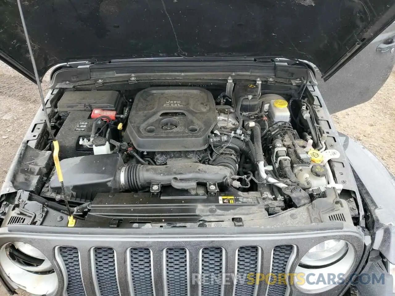 11 Photograph of a damaged car 1C4HJXEN8LW126847 JEEP WRANGLER 2020