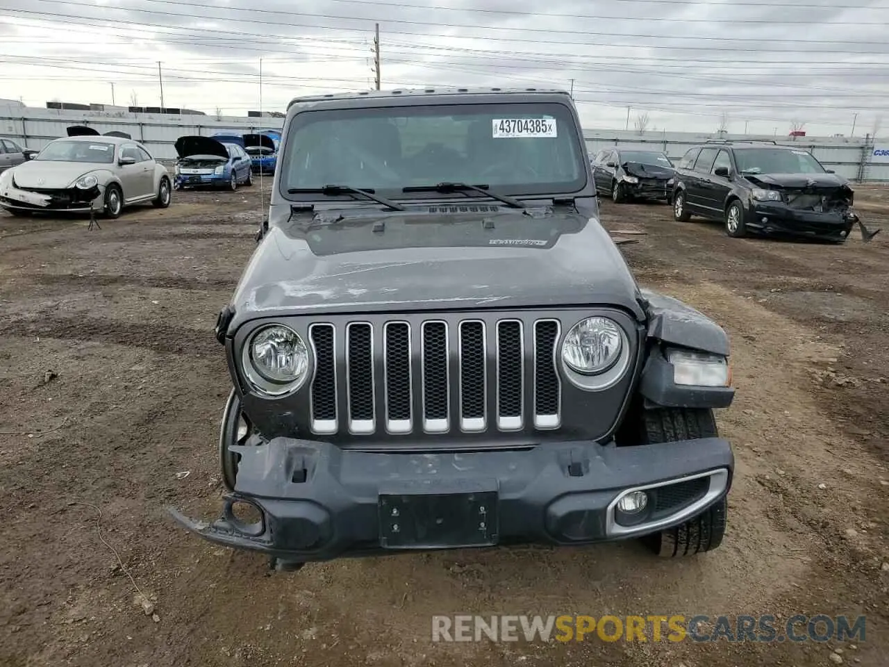 5 Photograph of a damaged car 1C4HJXEN8LW126847 JEEP WRANGLER 2020