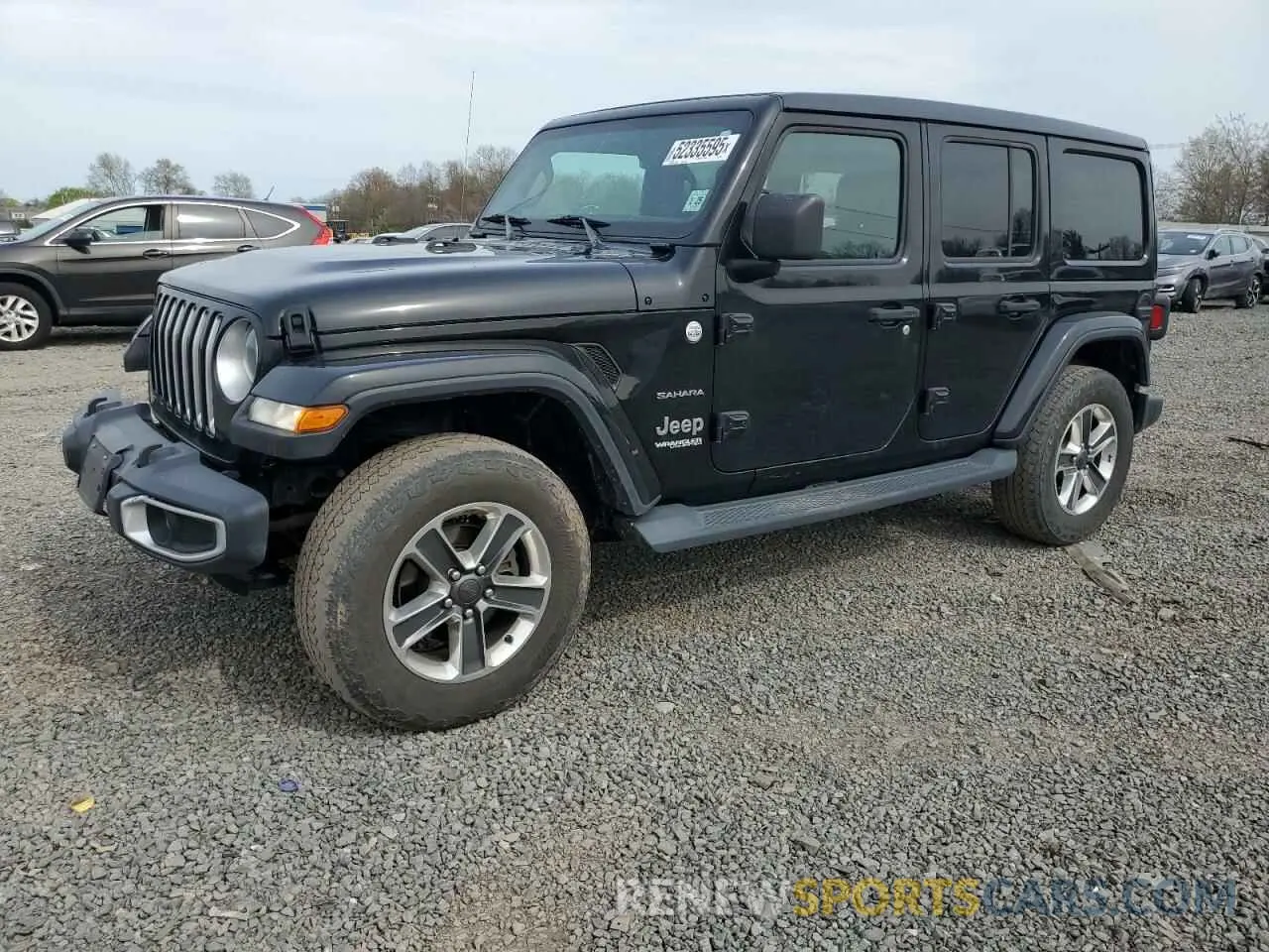 1 Photograph of a damaged car 1C4HJXENXLW180988 JEEP WRANGLER 2020