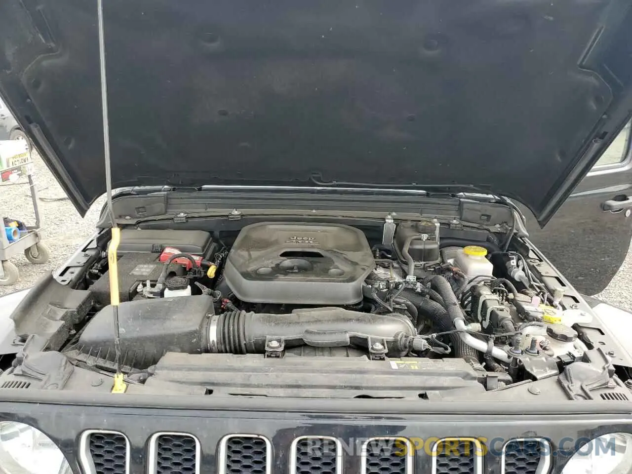 12 Photograph of a damaged car 1C4HJXENXLW180988 JEEP WRANGLER 2020