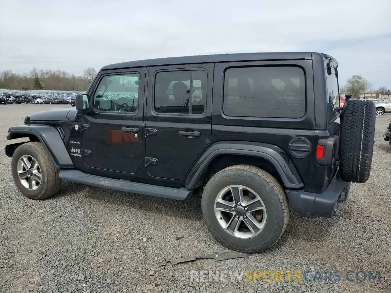 2 Photograph of a damaged car 1C4HJXENXLW180988 JEEP WRANGLER 2020