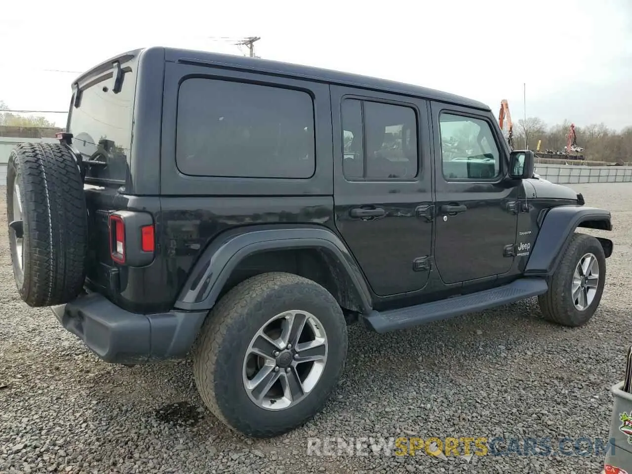 3 Photograph of a damaged car 1C4HJXENXLW180988 JEEP WRANGLER 2020