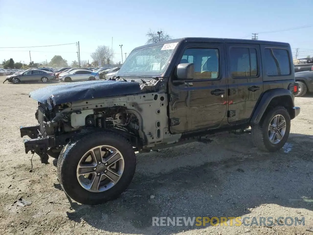 1 Фотография поврежденного автомобиля 1C4HJXENXLW235925 JEEP WRANGLER 2020