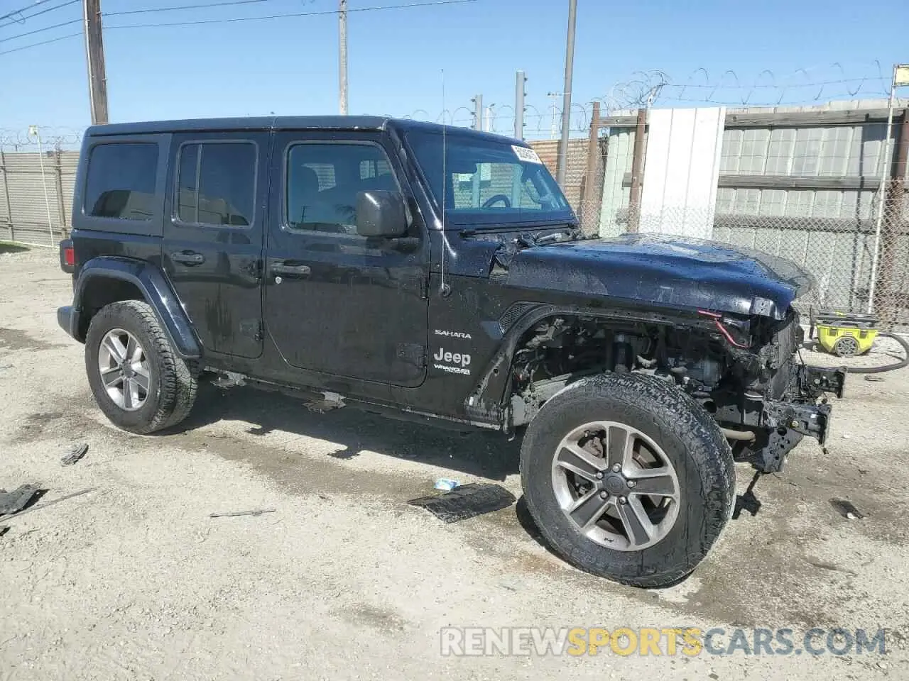 4 Фотография поврежденного автомобиля 1C4HJXENXLW235925 JEEP WRANGLER 2020