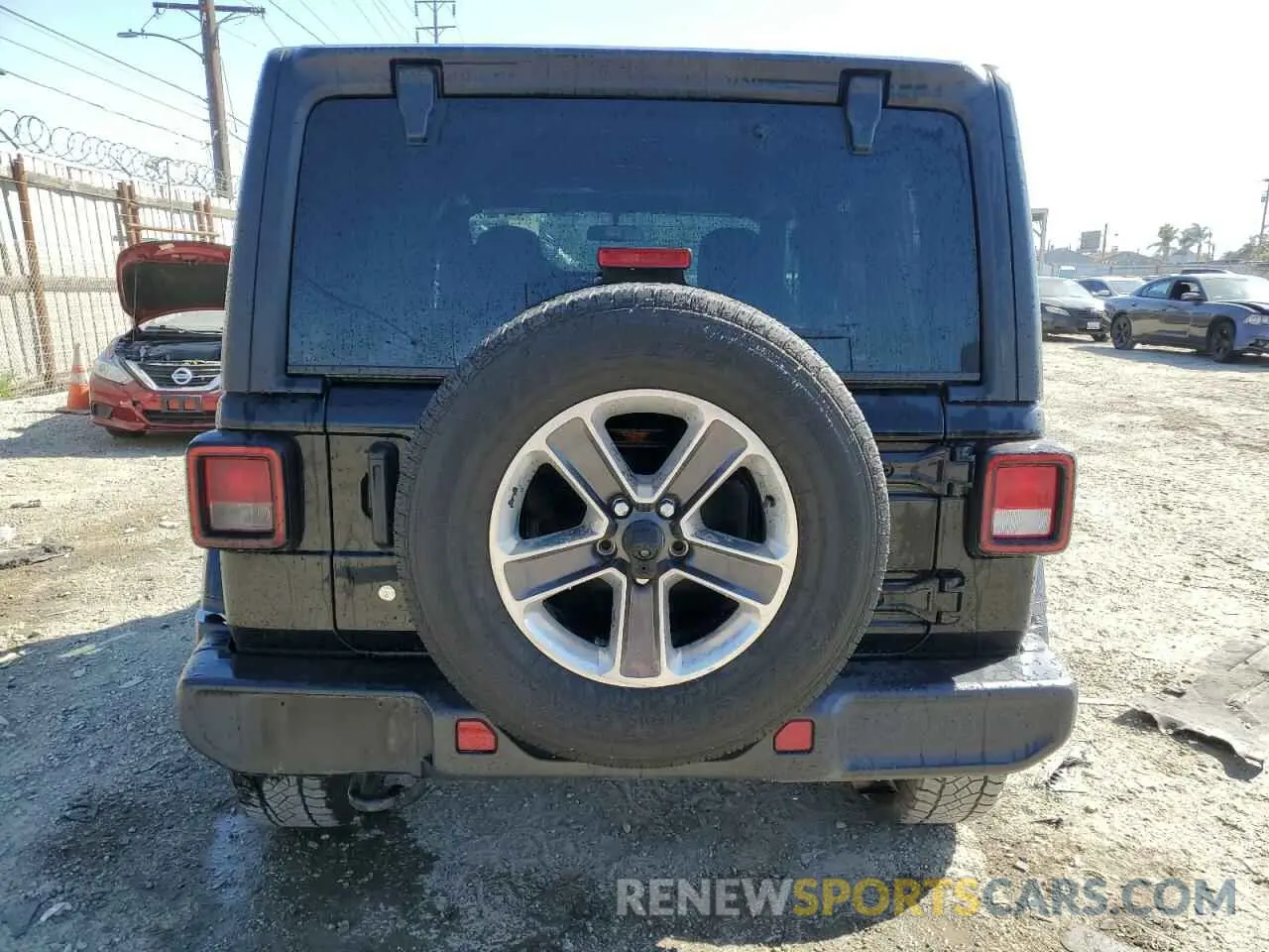 6 Фотография поврежденного автомобиля 1C4HJXENXLW235925 JEEP WRANGLER 2020