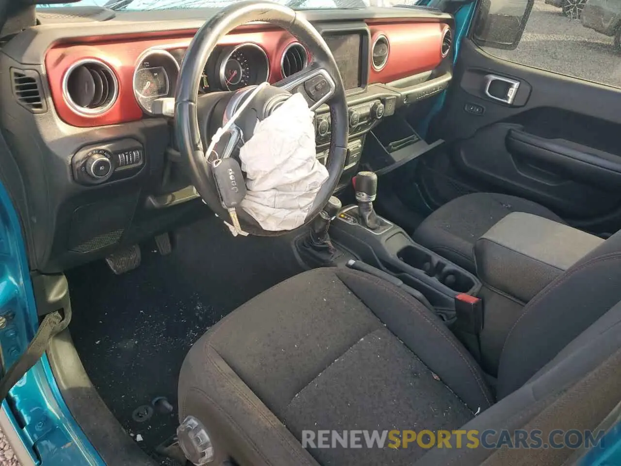 8 Photograph of a damaged car 1C4HJXFG0LW141133 JEEP WRANGLER 2020