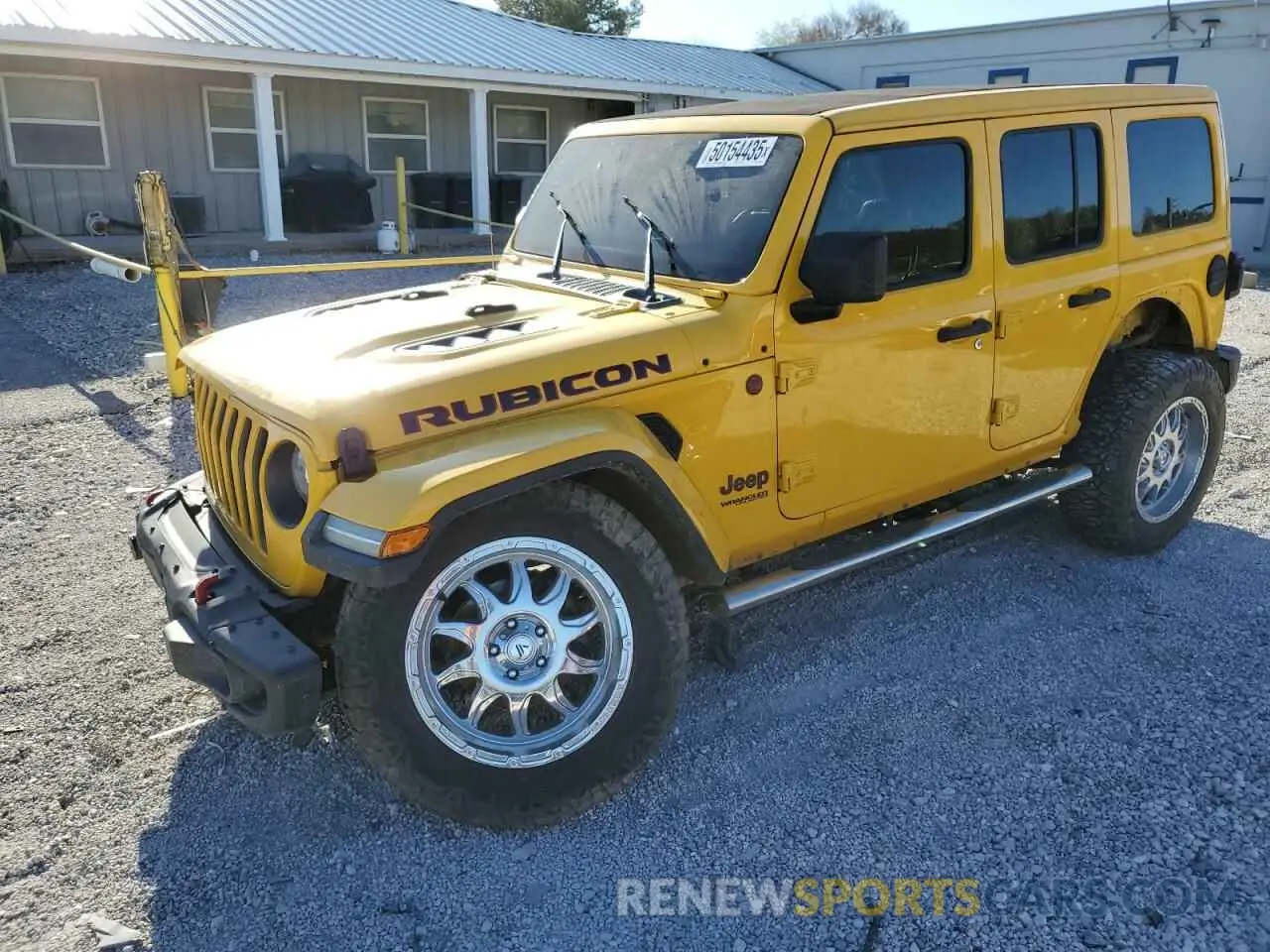 1 Фотография поврежденного автомобиля 1C4HJXFG3LW187460 JEEP WRANGLER 2020