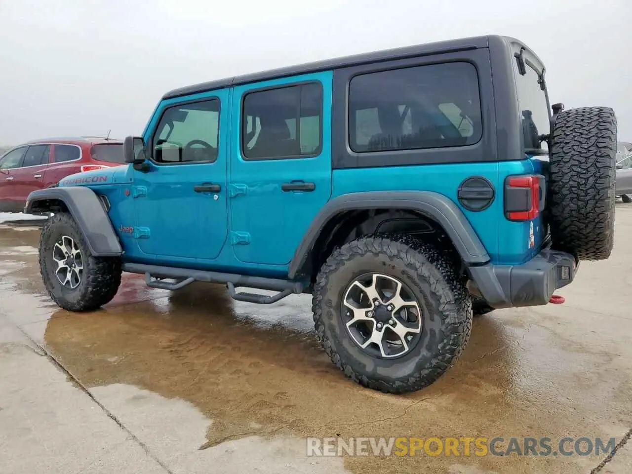 2 Photograph of a damaged car 1C4HJXFG6LW188313 JEEP WRANGLER 2020