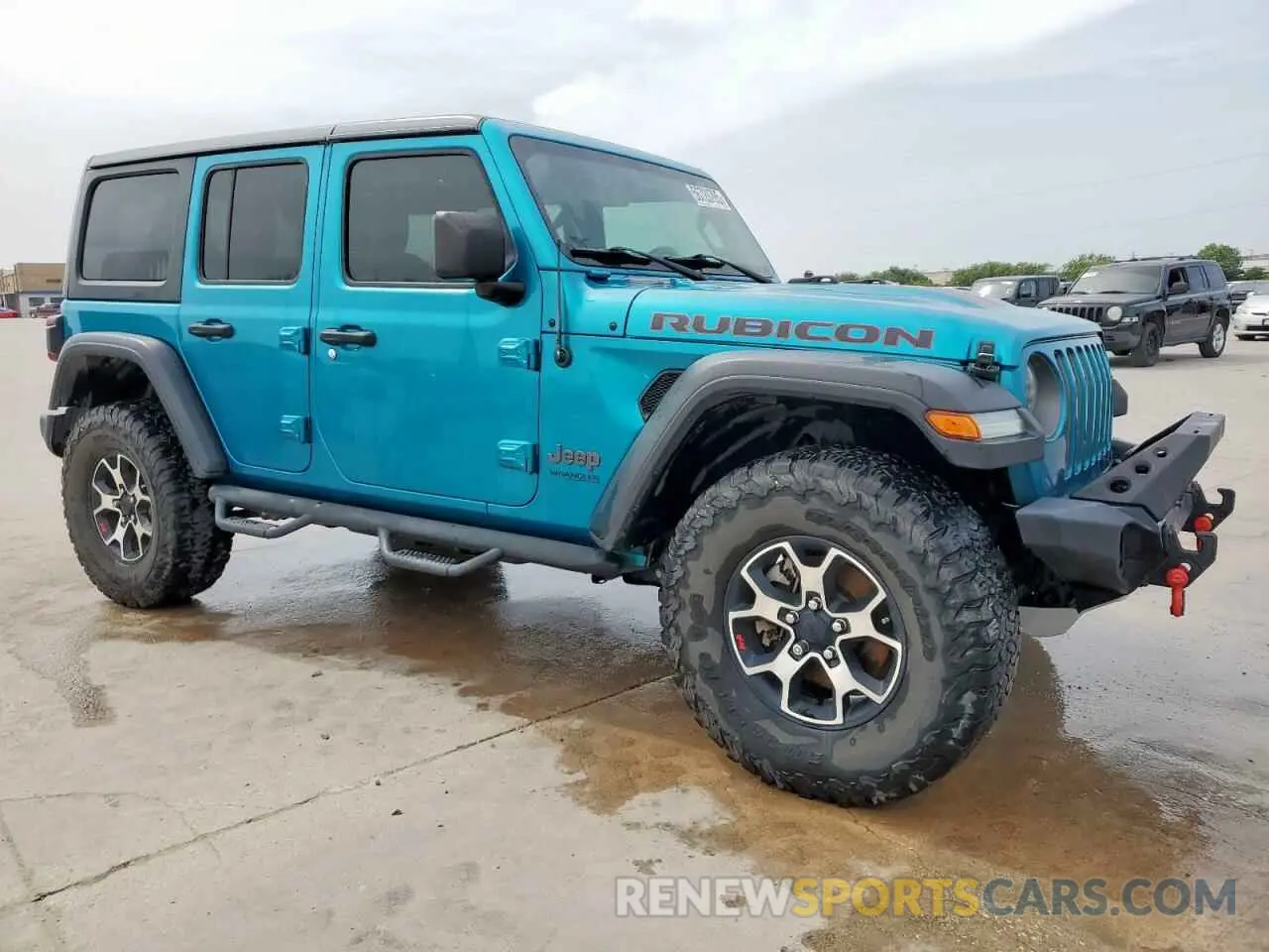 4 Photograph of a damaged car 1C4HJXFG6LW188313 JEEP WRANGLER 2020